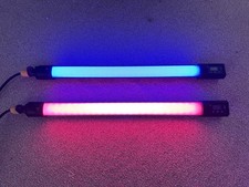 2 Quasar Science Q-Rainbow RGBX Linear LED Lights With Built In Lumen Radio DMX
