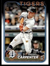 2024 Topps Kerry Carpenter Detroit Tigers #536