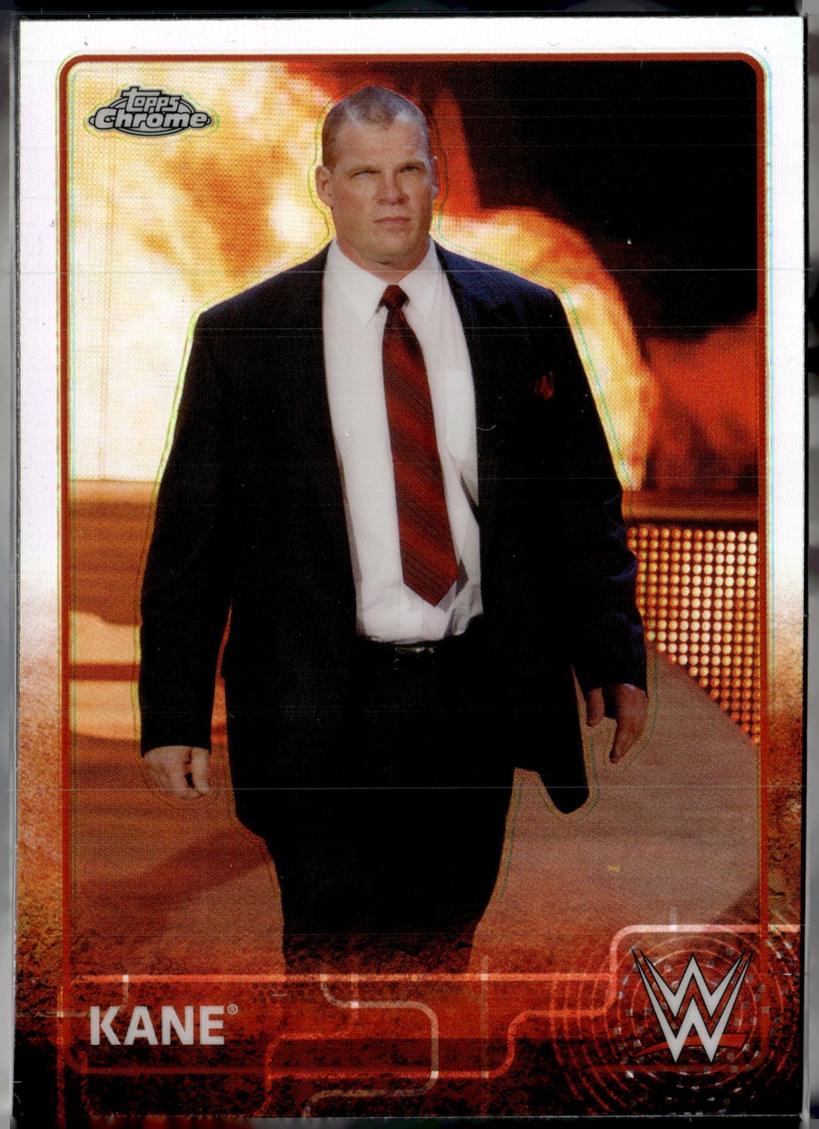 2015 Topps Chrome WWE #40 Kane Refractor