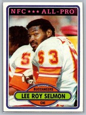 1980 Topps #260 Lee Roy Selmon