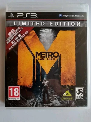 Metro Last Light Edition Limitée PS3 Complet TBE PAL FRA Survie Horreur Mutant - Photo 1/4