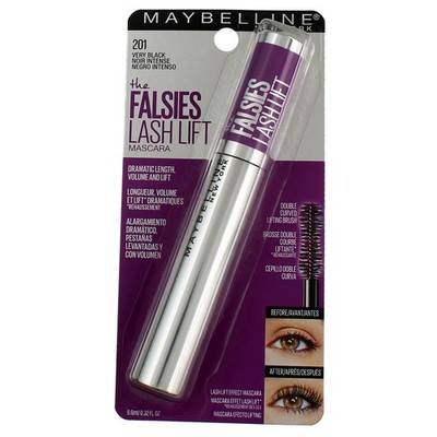 2 Pack Maybelline The Falsies Lash Lift Mascara, Very Black, 0.32 fl oz