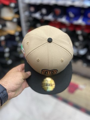 New Era Mexico WBC Khaki / Black 59fifty Fitted Hat (Sz 7 1/8)) | eBay