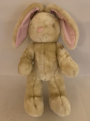 Chad Valley Hase Kaninchen goldbraun weiches Plüschtier 15 Zoll