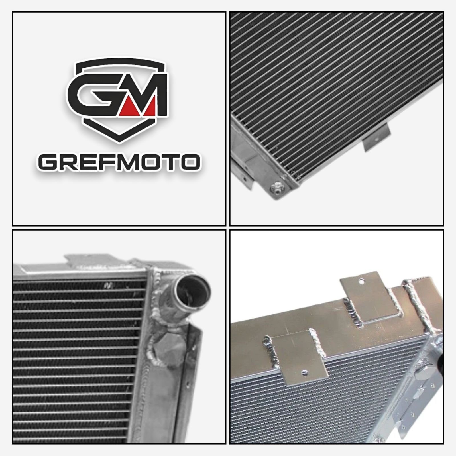 Aluminum Radiator For 1964-1969 Ford GT40 V8 2 Row