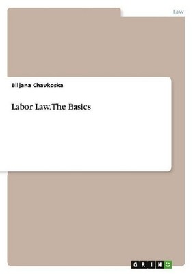Labor Law. The Basics Biljana Chavkoska