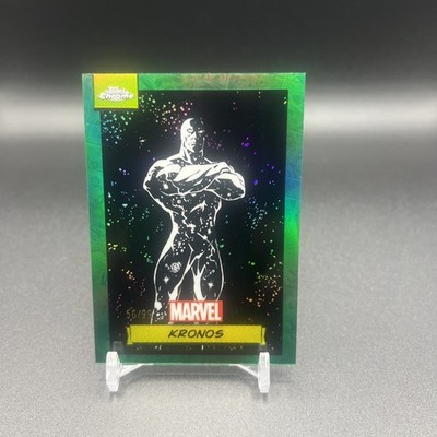 2024 Topps Chrome Marvel Kronos Green Refractor /99