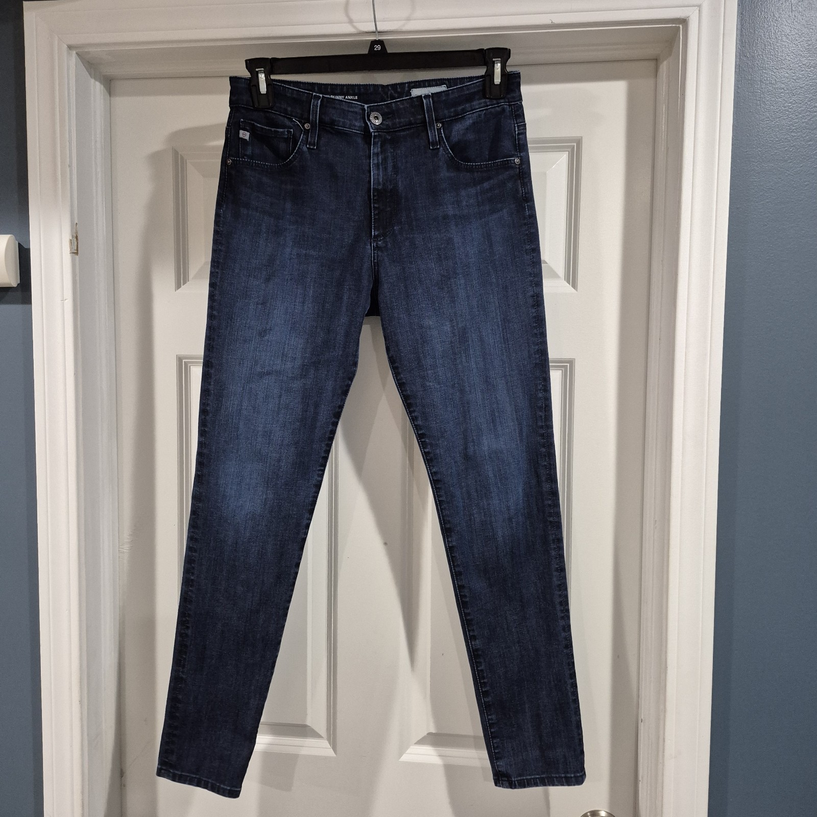 AG Adriano Goldschmied Jeans Womens 29 Farrah High Rise Skinny Ankle Contour360 