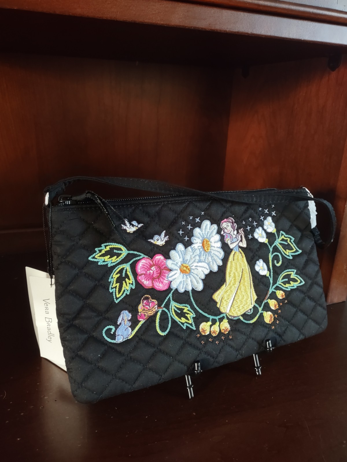 Disney 100 Decades Snow White Vera Bradley RFID Convertible Wristlet Wallet Bag