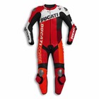 Ducati Motorcycle Leather Moto GP Armored Motorbike Biker Racing Suit & Gloves