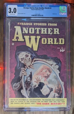 Strange Stories from Another World #3 CGC 3.0 GD/VG Fawcett 1952 Pre-Code Horror
