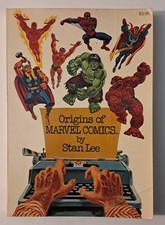 Origins of Marvel Comics 1st Print (Simon & Schuster 1974) By Stan Lee