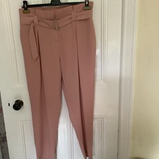 Women's Pink Trousers Size 16