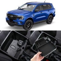 Car Armrest Stauraumbox FüR Ford Everest Ranger Mittelkonsole Elektr. Parken
