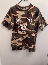 Hysteric Glamour Camouflage Bear T-Shirt S Men s Cotton Fashion Top