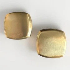 SET OF 2  - Baldwin 5011.060.MR Solid Satin Brass 5011 Knobs Minus Rosettes