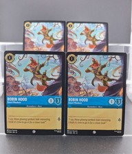 Disney Lorcana Robin Hood - Desert Wanderer 137/204 Wilds Unknown Common 4 Cards
