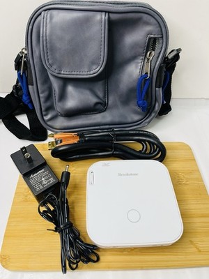 Brookstone 975362 Mini DLP Pocket Projector Bundle w/ HDMI Cable Case TESTED