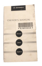 Vintage Motorola SJN6588A Owner's Manual 1996 