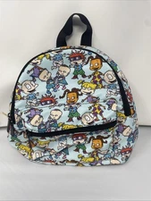 Bioworld Nickelodeon Rugrats Mini Backpack Bag Purse 90’s Retro EUC