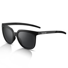 Bolle Sunglasses Glory BS028001 Black Shiny/TNS Gun Grey Official Stockist