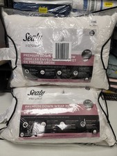 Sealy Premium Down Wrap Pillow, Standard/Queen Set of 2