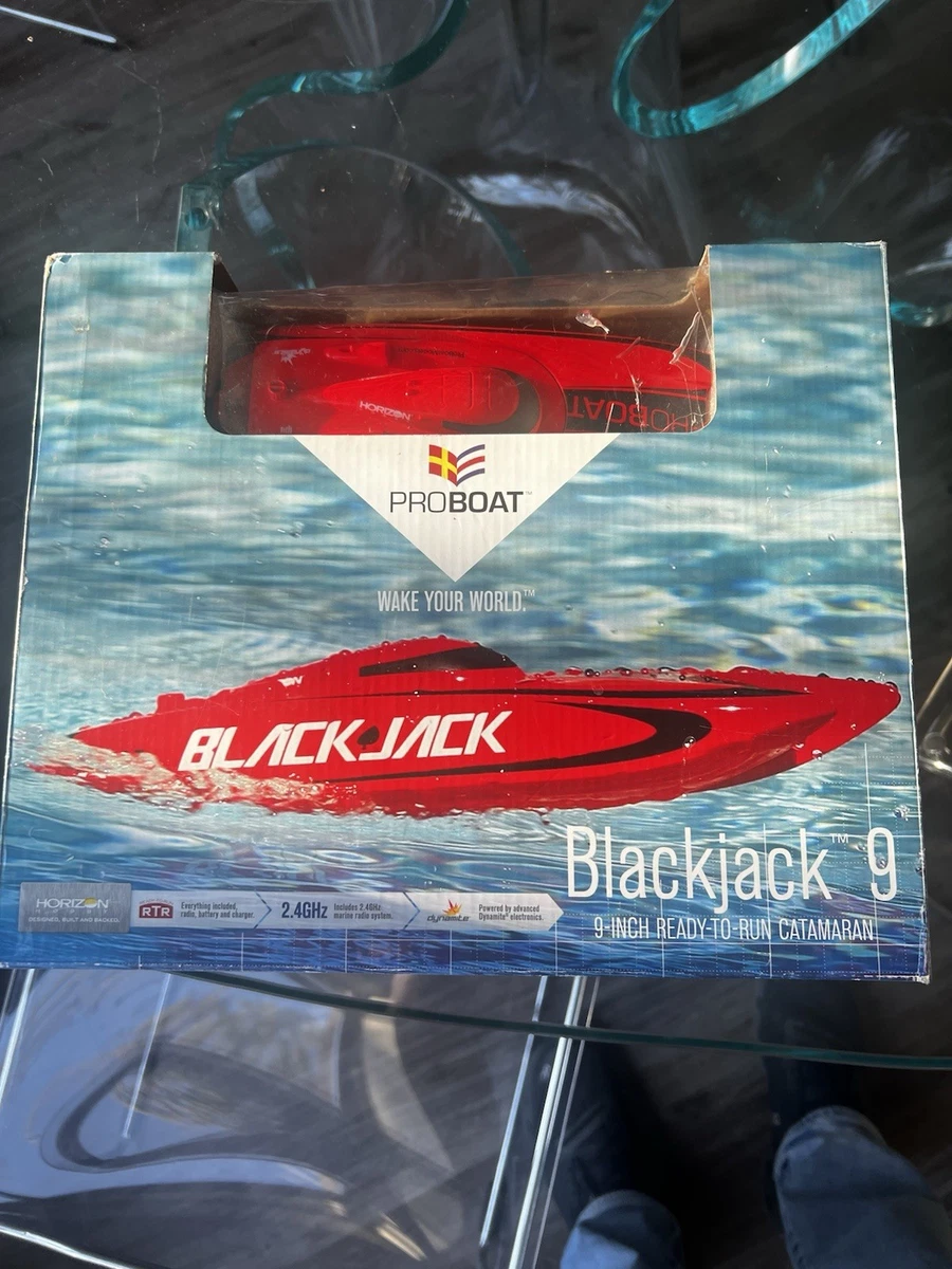 Bateau RC ProBoat BlackJack 24 V2 Radiocommandé Télécommandé