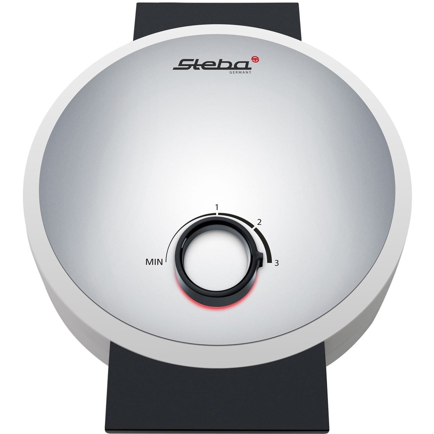 186600 Steba WE 16 5 waffle 1000 W Argento, Bianco, Cialde