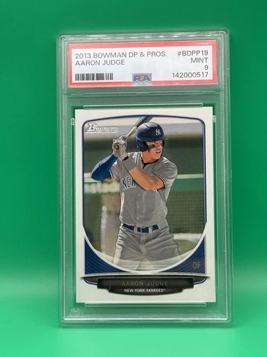 2013 Bowman Draft Picks & Prospects Aaron Judge #BDPP19 PSA 9 Mint