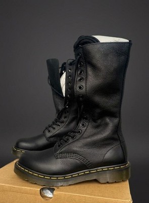 Dr. Martens 1B99 Virginia Black   14-Loch Stiefel   NEU & OVP   Gr. 38