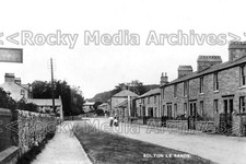 Tyy-18 Street Scene, Bolton Le Sands Nr Carnforth, Lancashire 1909. Photo