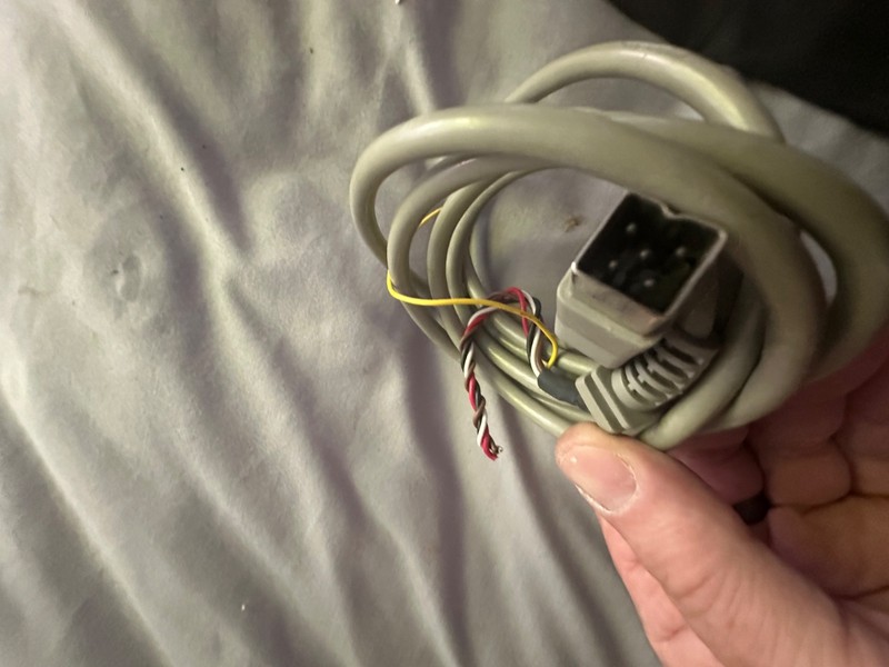 Commodore Amiga original power lead with 5 pin square connector GC tested ok