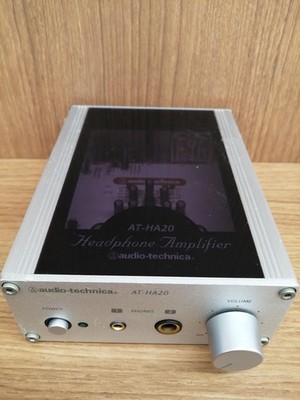 Audio-Technica AT-HA20 Kopfhörerverstärker Gebraucht Aus Japan Silber RCA