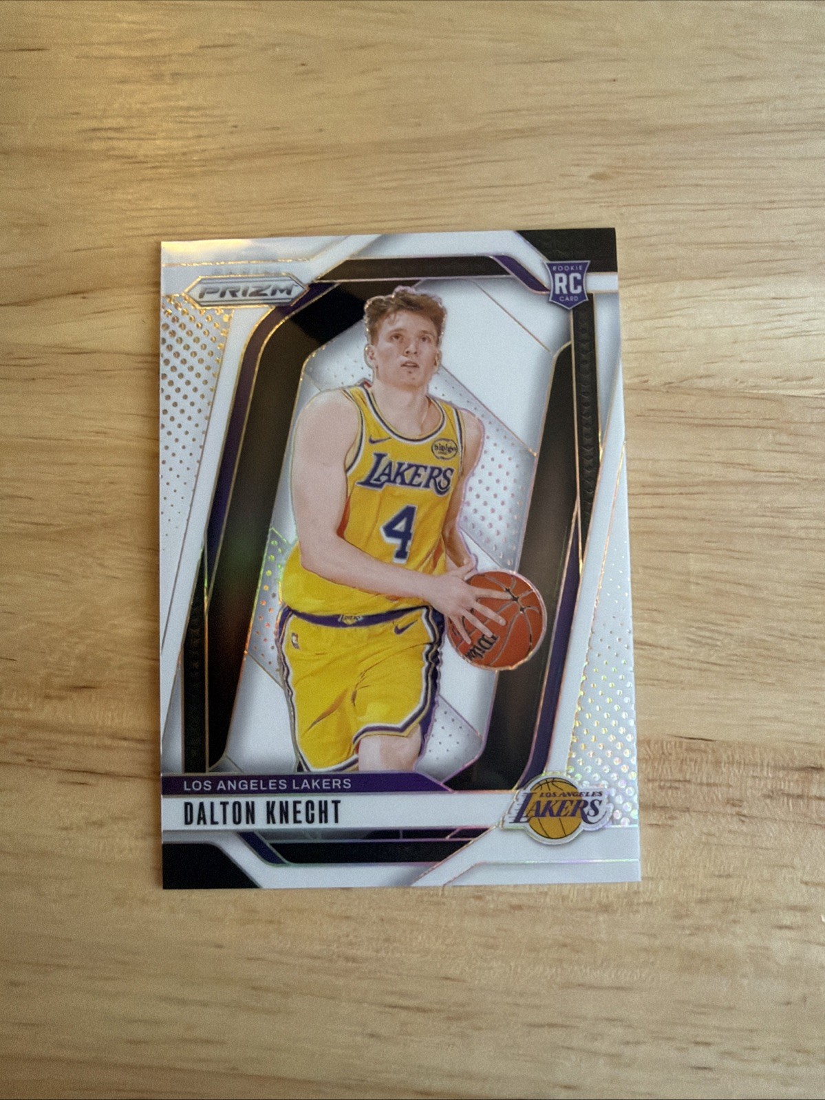 2024-25 Panini Prizm - Dalton Knecht #238 White Prizm /175 (RC)