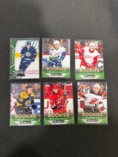Charlie McAvoy Martin Necas 6 Card Lot Hockey Rookie Lot 2016-17 Parkhurst RC. rookie card picture