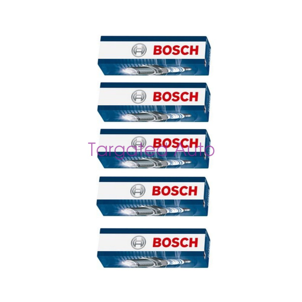 5 x 101905601E OEM BOSCH Spark Plug  For VW Jetta 2008-2010 Beetle 2005-2010 2.5