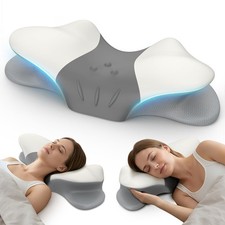 Cervical Neck Pillow for Pain Relief, Ergonomic Side Sleeper Pillow for Sleep...