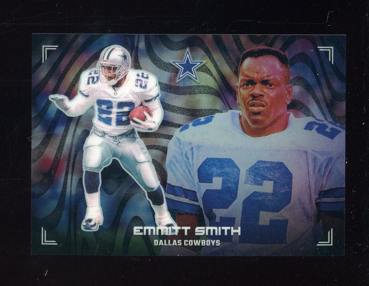 2024 Panini Prizm Profiles #19 Emmitt Smith Cowboys HOF SSP CASE HIT
