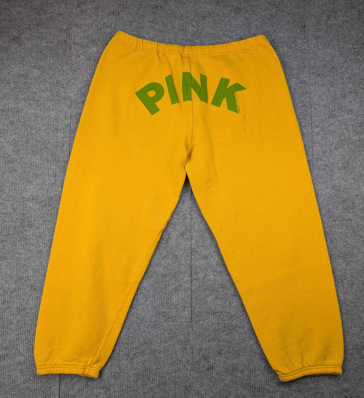Victorias Secret Pink Capri Joggers Womens Medium Back Spellout Vintage Y2K