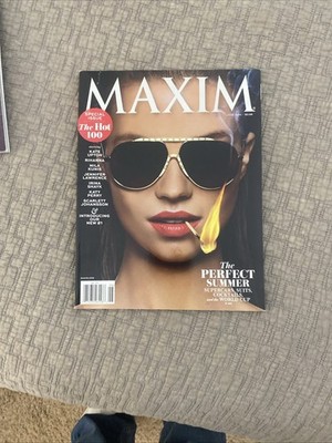 Maxim Magazine June 2014 Mila Kunis - Rihanna - The Hot 100
