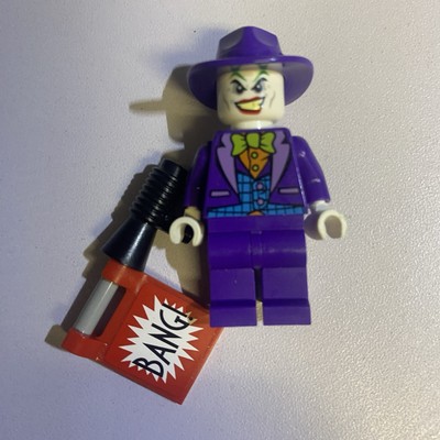 LEGO DC The Joker Minifigure sh094 (76013) - With Joke “Bang” Gun