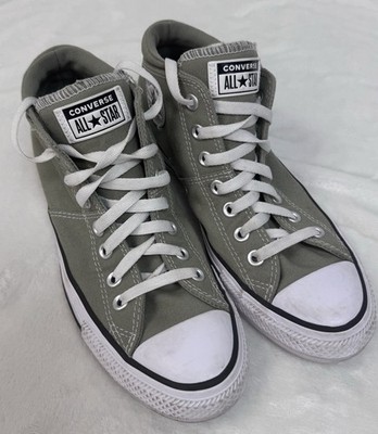 Woman s Converse High Top Chuck Taylor Green/Grey Size 9.5