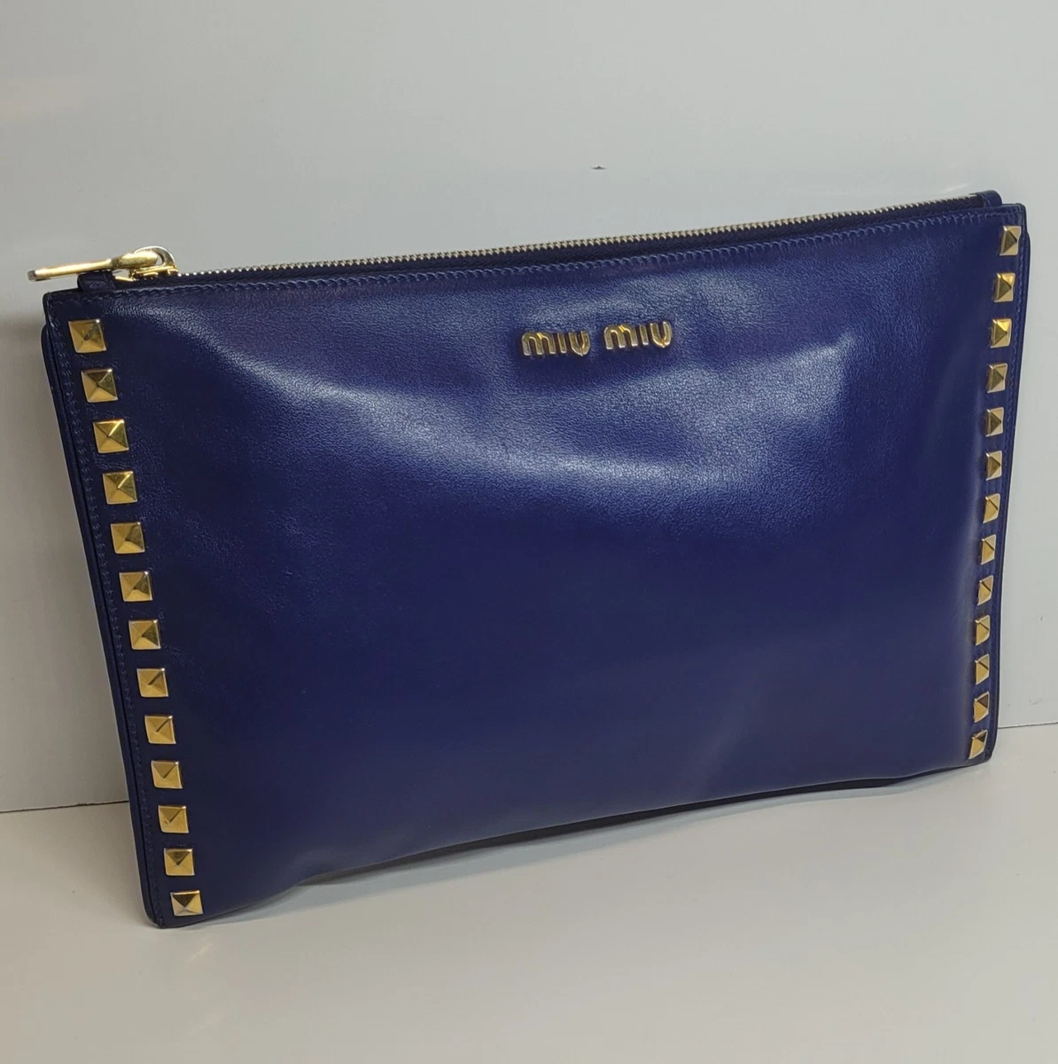 Miu Miu Leather Clutch Bags for Women for sale | eBay