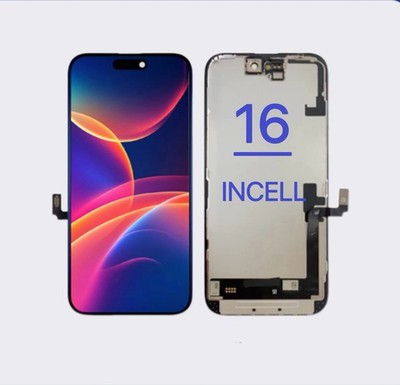 Iphone 16 Screen Assembly INCELL REPART SELECT IC Removable FHD Black