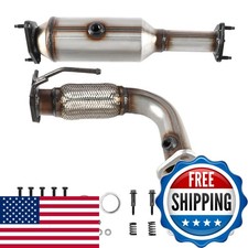 LELEHOKA Front Flex Pipe Catalytic Converter Honda Accord 2003-2007 2.4L