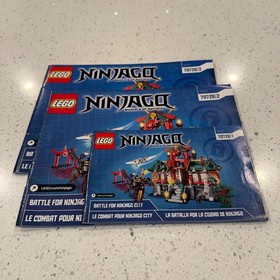 LEGO NINJAGO: Battle for Ninjago City (70728) - 100% COMPLETE & Instructions