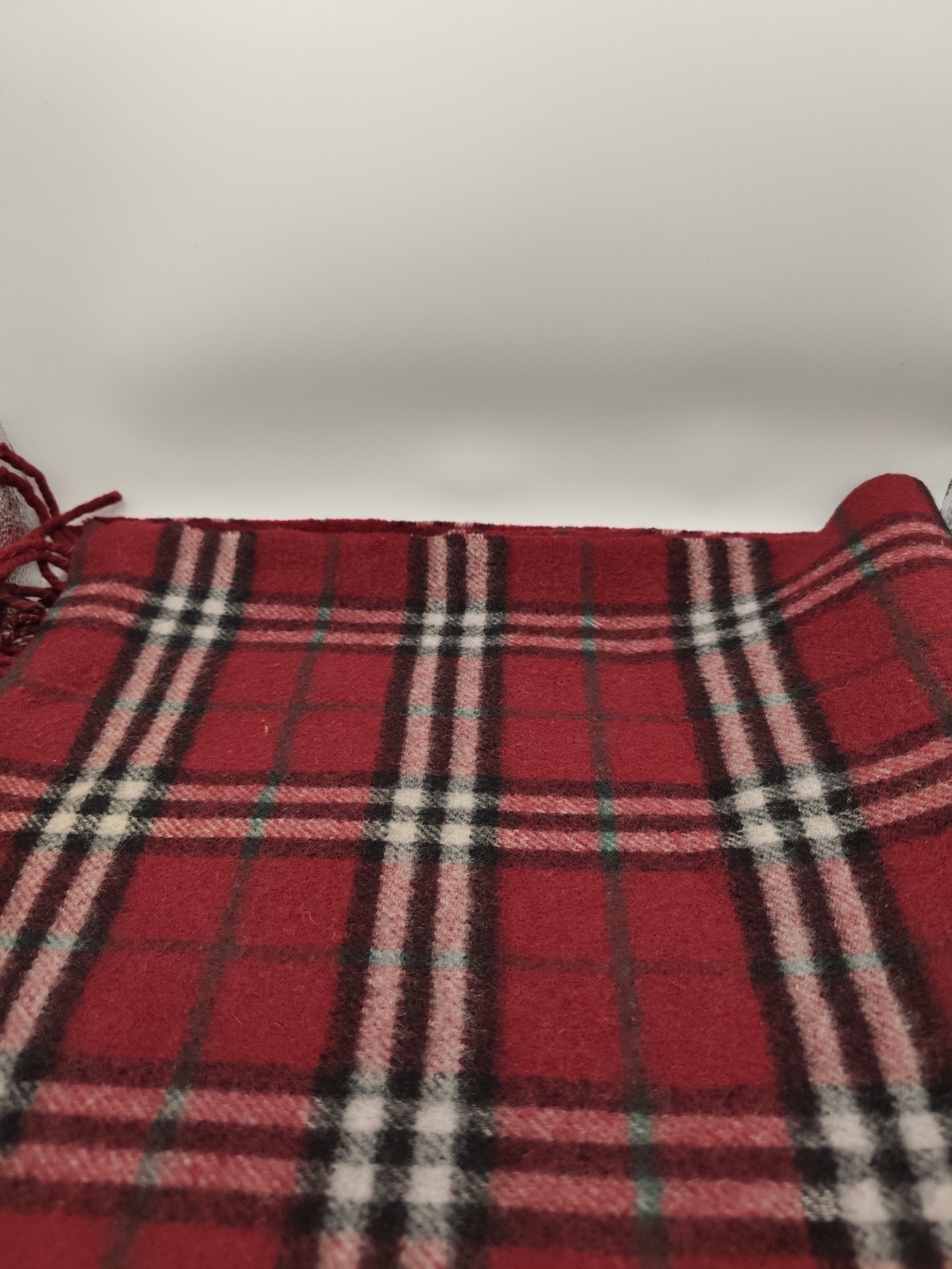 Burberry Y2K Vintage Reversible Scarf Grade C image 6