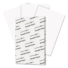 Springhill 015334 Digital White Card Stock 110lb 11x17 250 Sheets