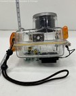 Canon WP-DC20 Waterproof Camera Case 130ft Clear Orange Blue With Strap — photo 5
