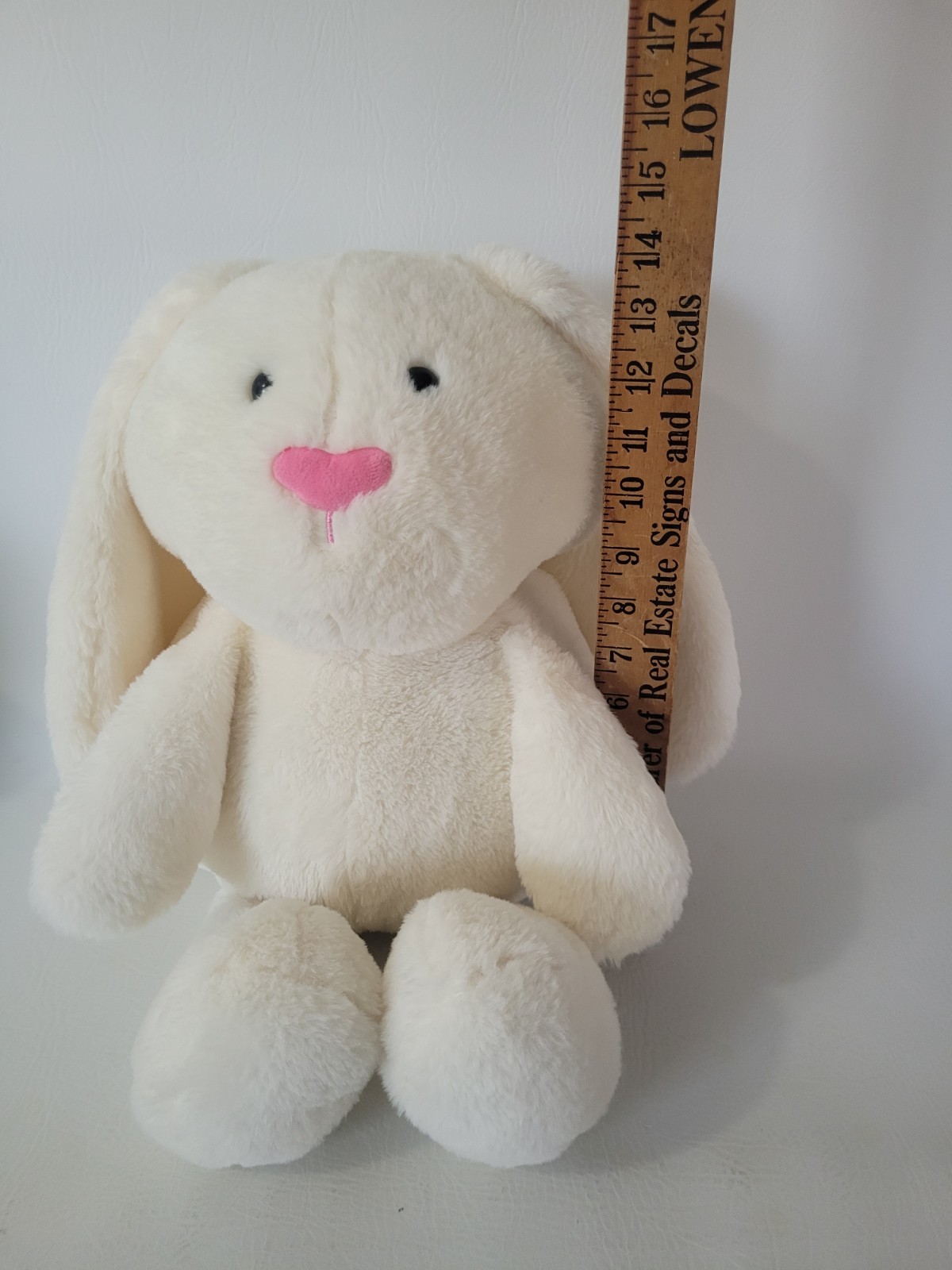 Animal Adventure Cream Long Floppy Ear Bunny Rabbit Plush Toy Large 20” Easter thumbnail 16